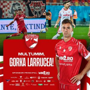 Mijlocaşul spaniol Gorka Larrucea pleacă de la Dinamo