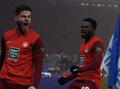 Cupa Germaniei: Kaiserslautern, în semifinale după 3-1 în deplasare cu Hertha Berlin