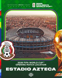 UPDATE - Cupa Mondială din 2026: Stadionul Azteca din Mexic va găzdui meciul de deschidere / Finala, în New Jersey
