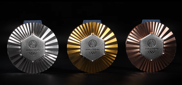 Medaliile Jocurilor Olimpice de la Paris conţin fragmente din Turnul Eiffel