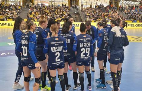 Handbal feminin: Dunărea Brăila – Thuringer HC, scor 33-23, în grupa B a European League