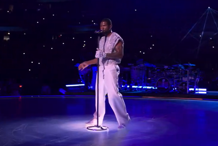 Usher a strălucit la spectacolul din pauza Super Bowl 2024. Apariţii surpriză la show – VIDEO