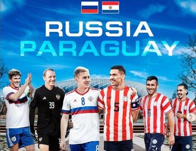 Rusia va juca un meci amical cu Paraguay, la Moscova, în data de 25 martie