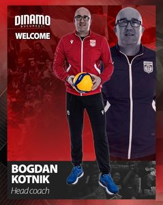 Volei masculin: Antrenorul Stelian Moculescu şi Dinamo Bucureşti au încheiat colaborarea; Bogdan Kotnik, noul antrenor

