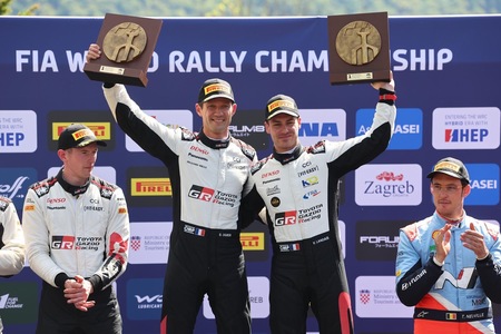 WRC: Ogier a obţinut în Croaţia prima victorie din 2024. Este al 100-lea podium al carierei sale