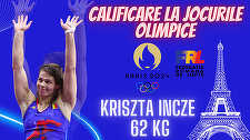 Kriszta Incze s-a calificat la Jocurile Olimpice de la Paris. Team Romania are 84 de sportivi