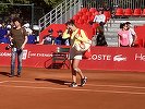 Simona Halep a abandonat în al doilea meci de după revenirea în competiţii, la Trophee Clarins
