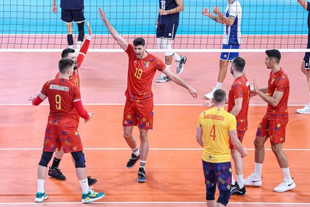 Volei masculin: România, victorie cu Azerbaidjan în primul meci din Golden League