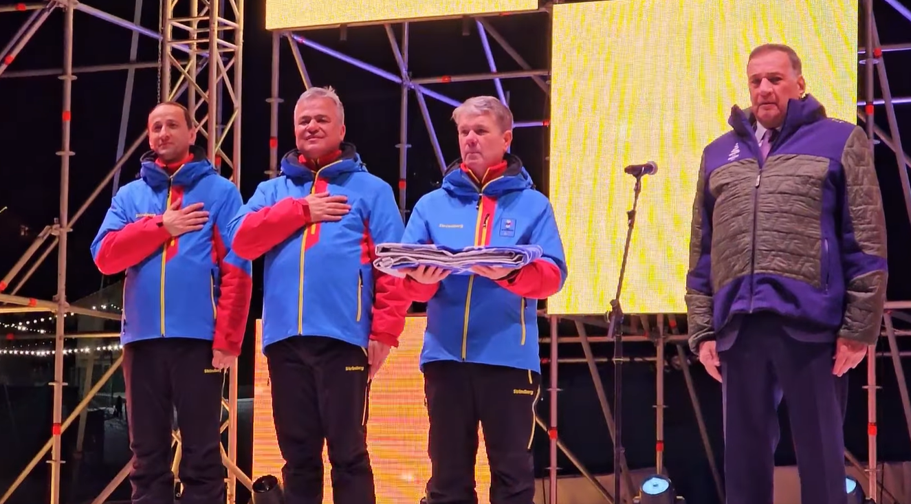 S-a încheiat FOTE Bakuriani 2025. România a preluat oficial steagul olimpic european pentru organizarea FOTE 2027 – VIDEO
