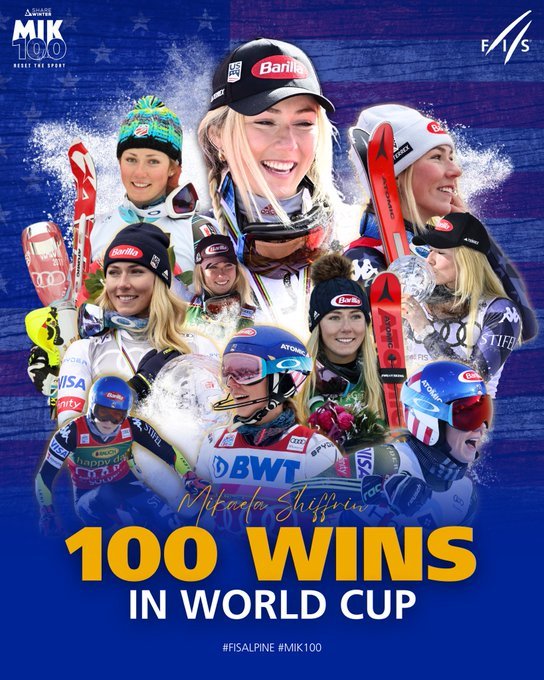 Schi alpin: Mikaela Shiffrin a intrat în istorie. Ea a obţinut victoria cu numărul 100 la Cupa Mondială – VIDEO