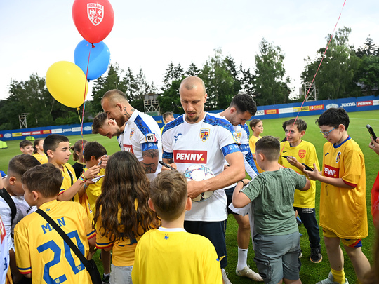 FOTO: Facebook Echipa naţională de fotbal a României