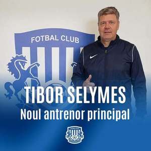 Liga 2: Tibor Selymes este noul antrenor principal al echipei Poli Iaşi