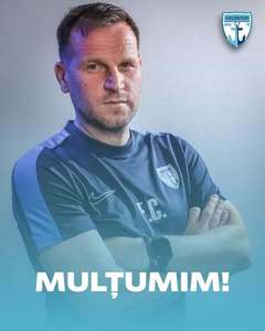 FC Voluntari anunţă încetarea colaborării cu Florin Cernat