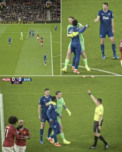 Everton - Gueye a fost eliminat pentru că şi-a lovit coechipierul, dar antrenorului David Moyes „i-a plăcut destul de mult” acest lucru - VIDEO