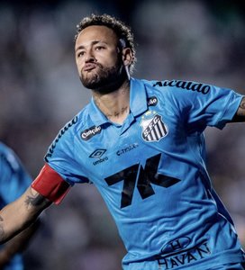 Neymar a marcat cele trei goluri ale echipei Santos în meciul cu Juventude - VIDEO