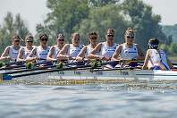 Canotaj: Echipajul feminin de 8+1 a adus a doua medalie de aur pentru România la CE de Juniori de la Branderburg