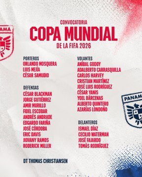 Panama şi-a anunţat lotul pentru Cupa Mondială. Panamezii vor evolua în grupa Angliei