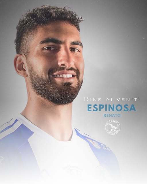 Superliga: Atacantul peruan Renato Espinosa a semnat un contract cu Corvinul