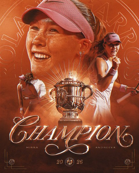 Campioană de Grand Slam la 19 ani! Andreeva a învins-o pe Chwalinska şi a câştigat turneul de la Roland Garros