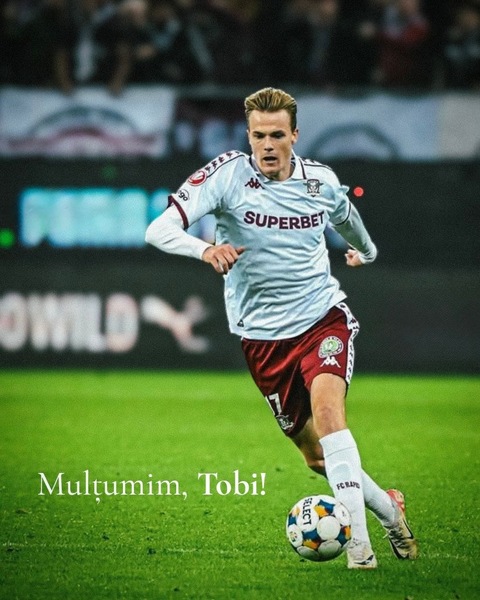 Superliga: Mijlocaşul Tobias Christensen, transferat de Rapid în Polonia