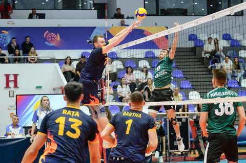 Volei masculin: România – Danemarca, scor 0-3, în penultimul meci din turneele European League
