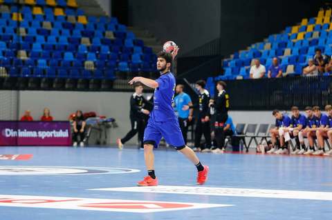 Handbal masculin: România, victorie cu Israel la Campionatul European U20 şi se califică în grupele principale