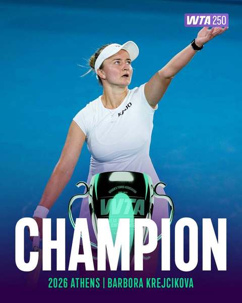 Tenis: Barbora Krejcikova a câştigat turneul de la Atena. Este al nouălea titlu din carieră