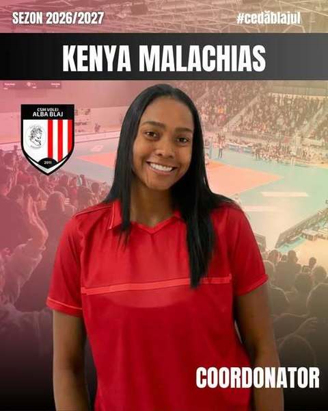 Volei feminin: Jucătoarea braziliană Kenya Malachias a semnat cu CSM Volei Alba Blaj