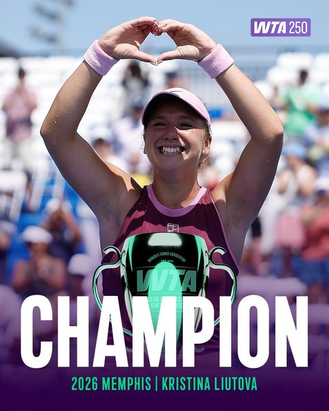 Tenis: La doar 16 ani şi primul său turneu WTA, rusoaica Liutova a câştigat titlul la Memphis