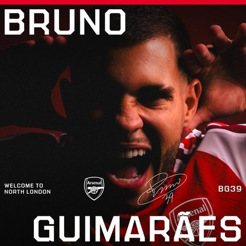Mercato: Arsenal l-a achiziţionat pe Bruno Guimaraes de la Newcastle