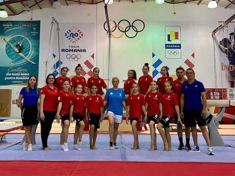 Gimnastică: Lotul României pentru Campionatul European de gimnastică feminină, senioare şi junioare