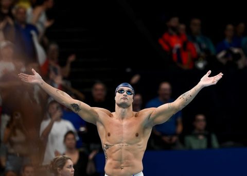 Florent Manaudou, campion olimpic la 50 m liber la Londra în 2012, îşi încheie cariera la 35 de ani