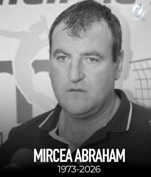 Volei masculin: Mircea Abraham, fostul căpitanul al naţionalei, a decedat la doar 53 de ani