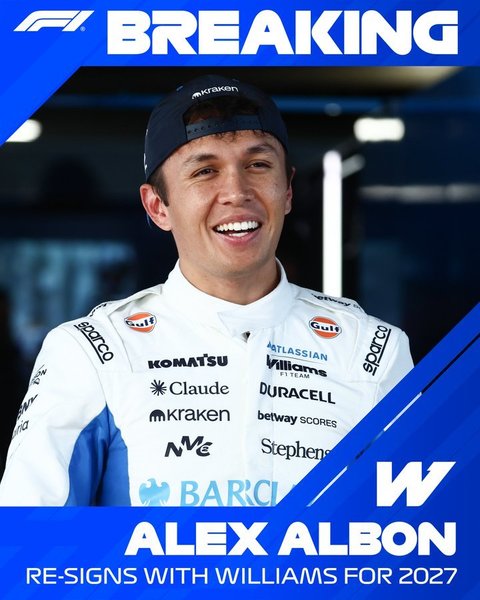 Formula 1: Alexander Albon şi-a prelungit contractul cu Williams