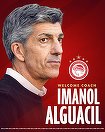 Câştigător al Conference League în 2024, Jose Luis Mendilibar a fost înlocuit de Imanol Alguacil pe banca tehnică a echipei Olympiakos Pireu