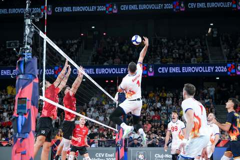Volei masculin: România pierde dramatic cu Germania al treilea meci din grupa D a EuroVolley 2026, de la Cluj-Napoca
