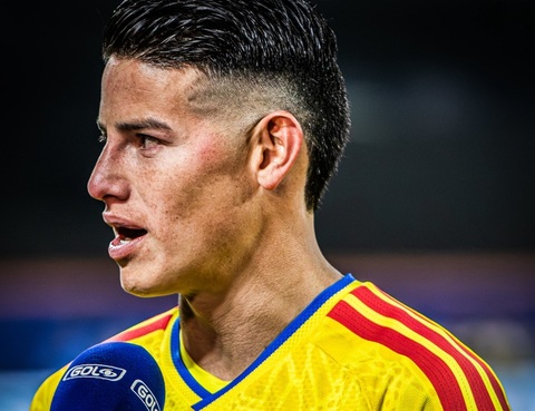 James Rodriguez, legendar fotbalist al Columbiei, şi-a anunţat retragerea din echipa naţională