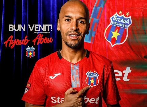 Ayoub Abou, jucător format la juniorii Barcelonei, a semnat cu Steaua Bucureşti