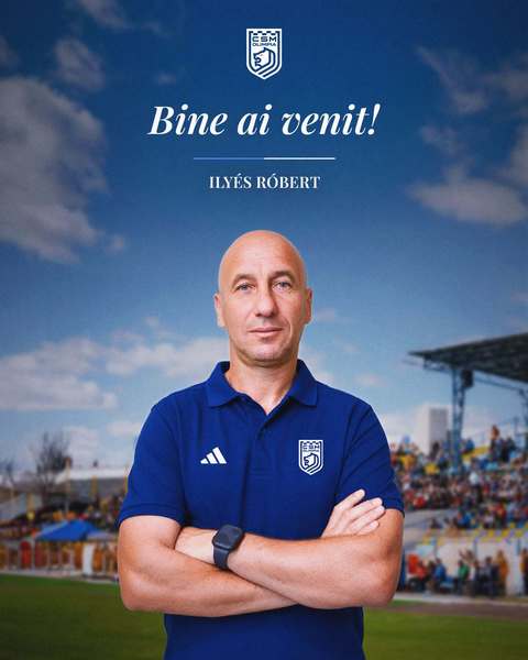 Liga 2: Robert Ilyes, numit antrenor la CS Olimpia Satu Mare. El îl înlocuieşte pe Alexandru Pelici