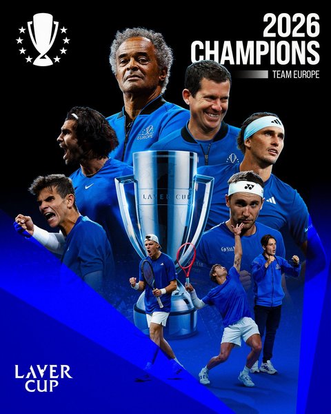 Tenis: Europa a câştigat Laver Cup, după ce a învins echipa „Lumii” cu 13-5