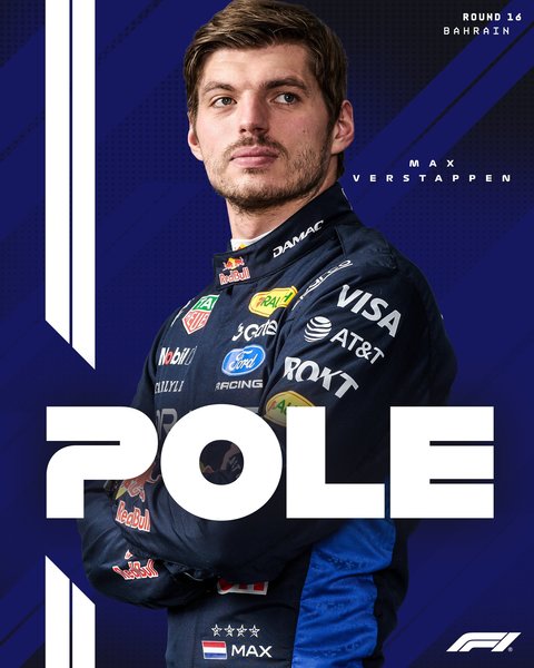 Formula 1: Max Verstappen va pleca din pole-position la Grand Prix-ul Bahrainului