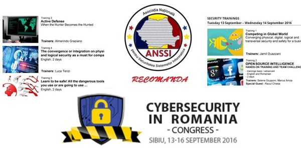 COMUNICAT DE PRESĂ: ANSSI si CLUSIS Elvetia va invita la ”Cybersecurity in Romania”