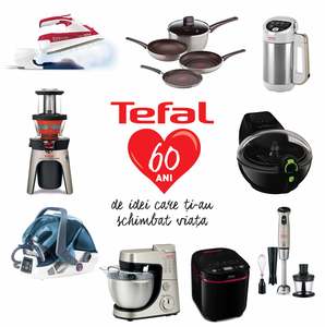 COMUNICAT DE PRESĂ: Tefal - 60 de ani de inovaţie şi succes