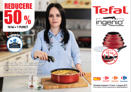 COMUNICAT DE PRESĂ: Tefal Ingenio – Inspiră-te, creează, găteşte!