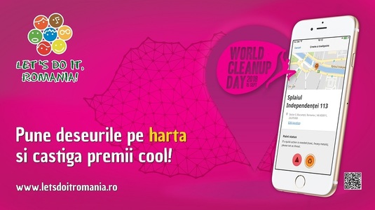 COMUNICAT DE PRESĂ: Let`s Do It, Romania! premiază cei mai implicaţi voluntari pentru realizarea Hărţii Deşeurilor