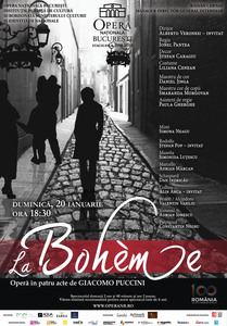 COMUNICAT DE PRESĂ: Alberto Verones, invitat la pupitrul dirijoral al Operei Naţionale Bucureşti pentru spectacolul „La Bohème” de Giacomo Puccini