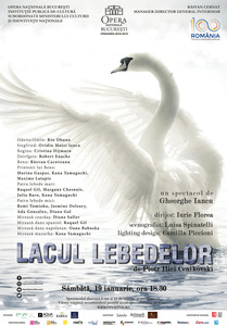 COMUNICAT DE PRESĂ: „Lacul Lebedelor”, cel mai apreciat balet al tuturor timpurilor pe scena Operei Naţionale Bucureşti