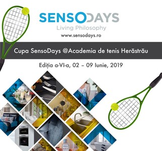 COMUNICAT DE PRESĂ: Cupa SensoDays la Academia de Tenis Herăstrău