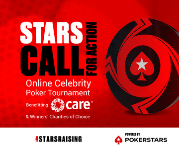 COMUNICAT DE PRESĂ: Cei mai renumiţi fani ai pokerului se reunesc pentru ”Stars Call For Action - Powered By Pokerstars”