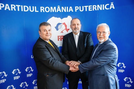 Partidul România Puternică anunţă semnarea unui protocol de alianţă cu Partidul Uniunea Populară Social Creştină şi Partidul Dreapta Republicană